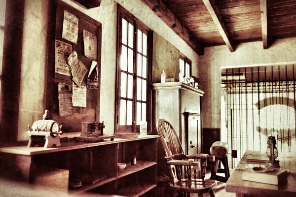 Старый офис — стоковое фото