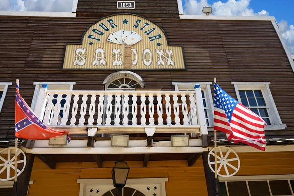 Wild West Town. Saloon — Stock Photo, Image