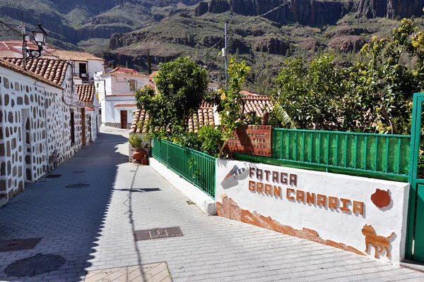 Fataga, Gran Canaria — Stock Photo, Image