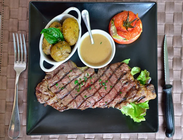 Entrecote steak — Stock Photo, Image