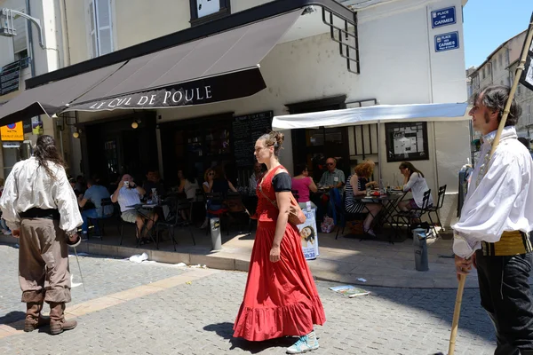 Alljährliches avignon theaterfestival — Stockfoto