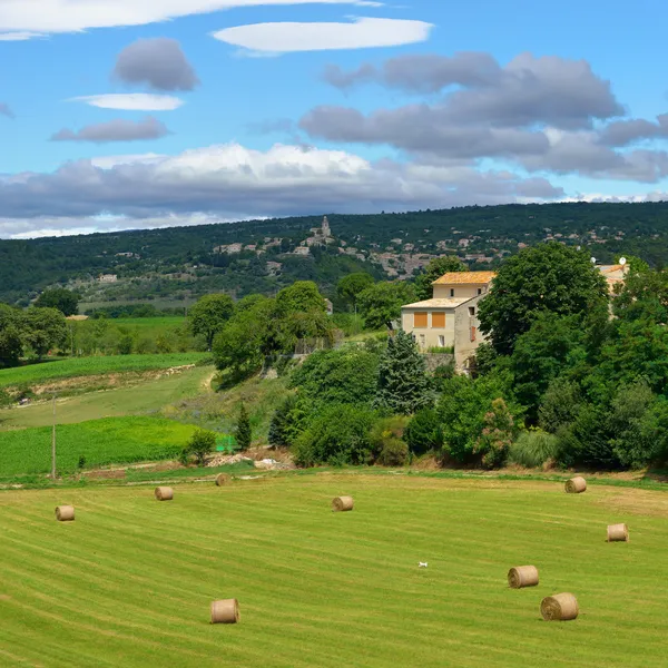 Venkovské krajiny Provence — Stock fotografie