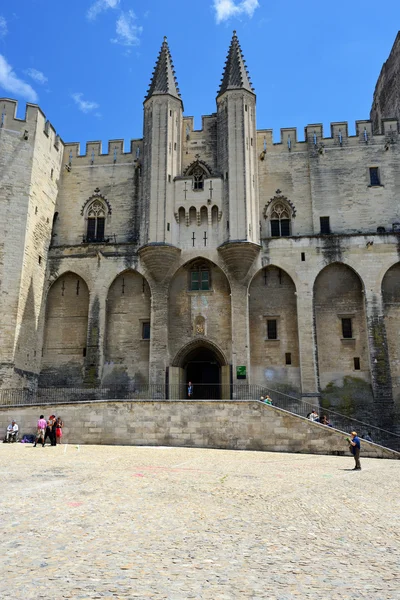 Palác papežů, avignon — Stock fotografie