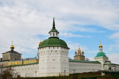 Sergiev Posad Rusya 'daki Trinity Sergius Lavra, yaklaşık 15. yüzyıl. UNESCO Dünya Mirası Alanı
