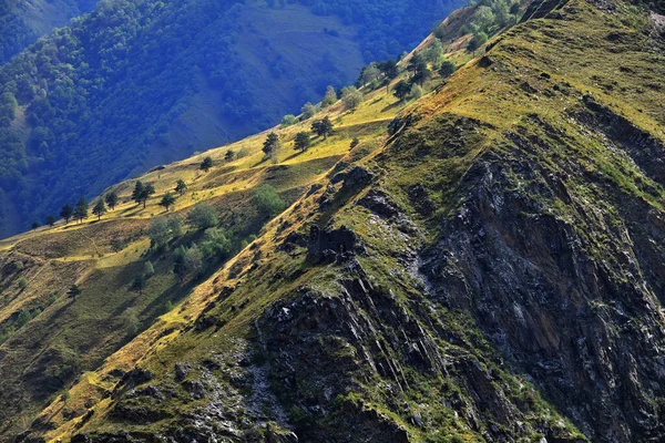 Desfiladeiro Armas Nas Montanhas Cáucaso Chechénia Rússia — Fotografia de Stock