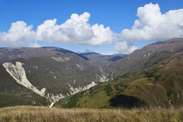 Rusya Çeçenistan Daki Kafkasya Alp Çayırı Dağ Manzarası Veduchi Tatil — Stok fotoğraf