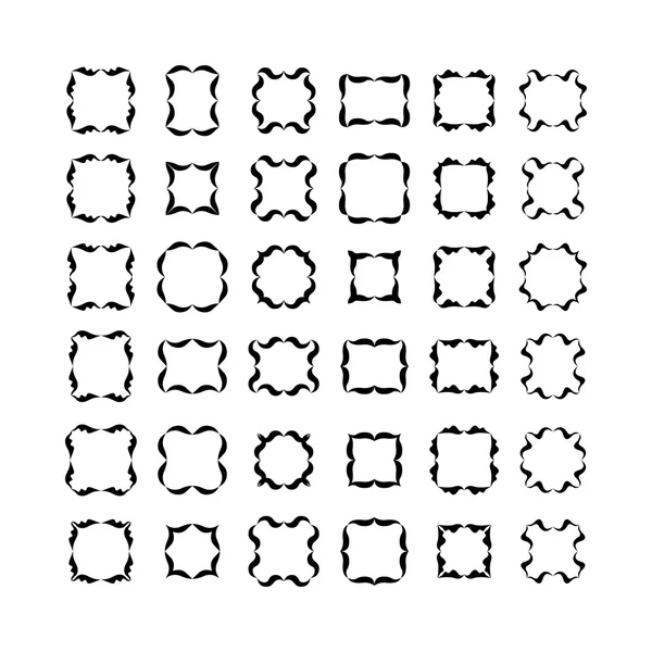 Dekoratif çerçeveler. 2 set.