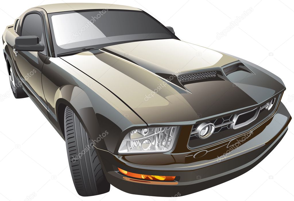 American sport car Stock Vector Image by ©bussja 13300883