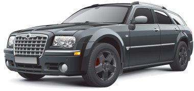 Amerikan tam boyutlu steyşın vagon