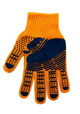 koruyucu gloveisolated yol