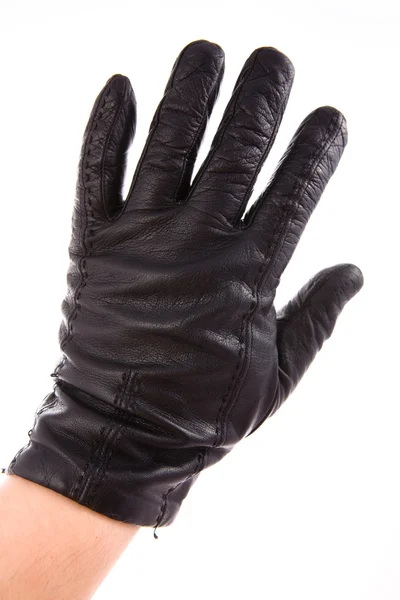 Black classic glove isolated — Stock Photo, Image