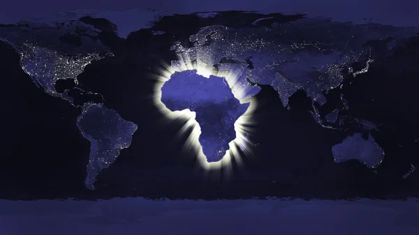 아프리카 개념 — 스톡 사진