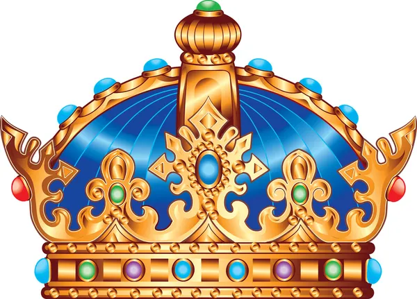 Vintage crown — Stock Vector