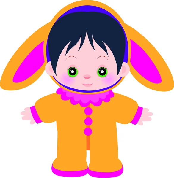 可爱的小兔子 — 图库矢量图片
