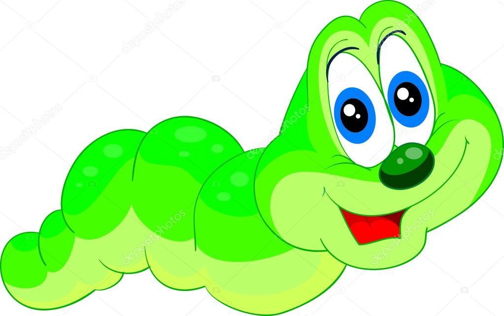Small green caterpillar