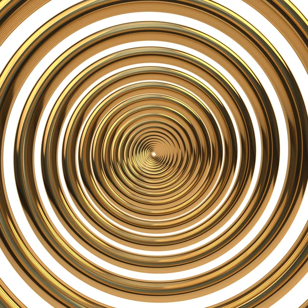 В золотую спираль — стоковое фото