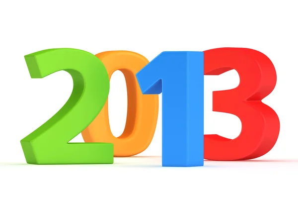 W przyszłym roku 2013 — Zdjęcie stockowe