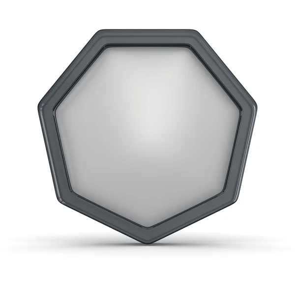 Emblema 3D — Fotografia de Stock