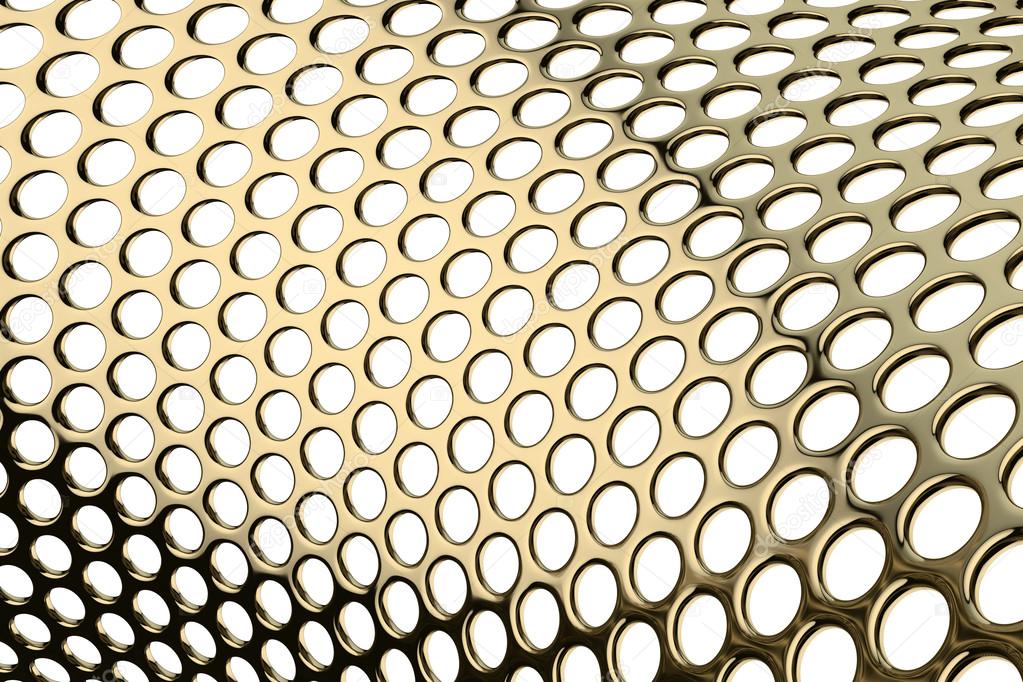 Perforated metal pattern