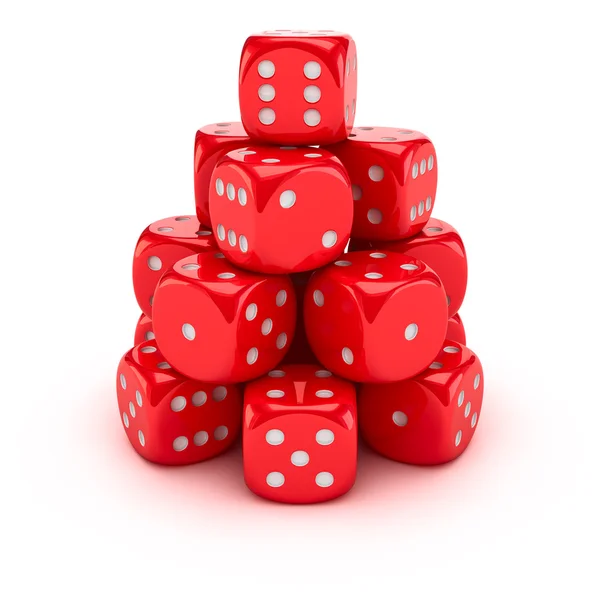 Szerencsejáték-piramis — Stock Fotó