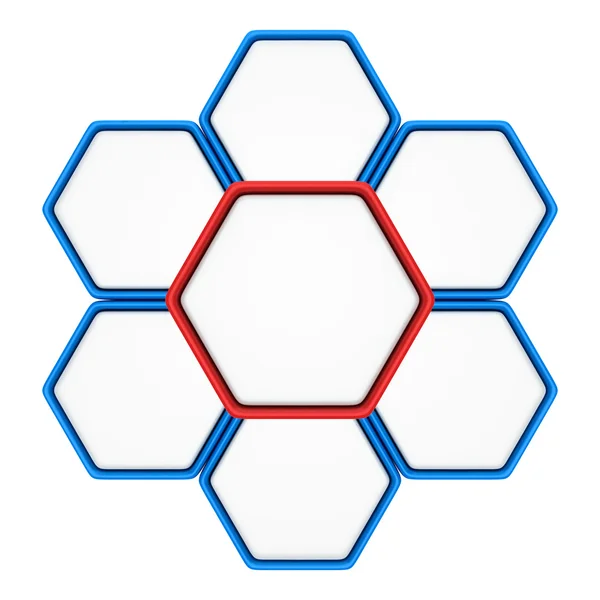 Hexagons — Stock Photo, Image