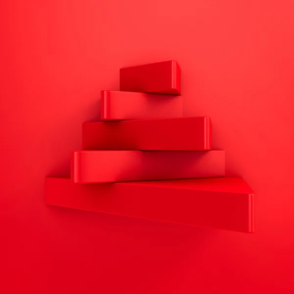 Rote Blöcke — Stockfoto