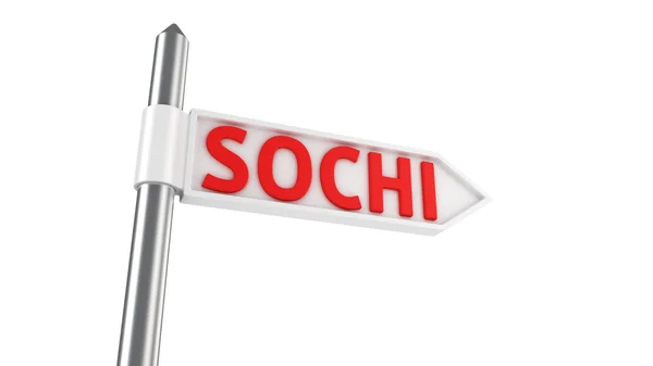 Direzione Sochi — Foto Stock