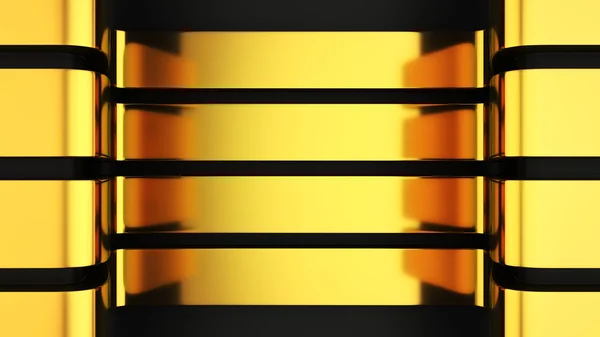 Gyllene paneler — Stockfoto