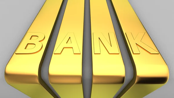 Bank sign — Stock Photo, Image