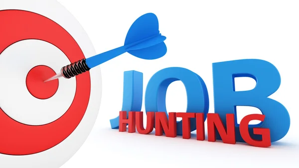 Job hunting concept — Stock Photo, Image