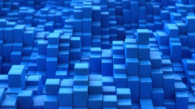 blauwe convexe textuur