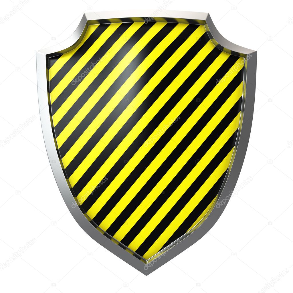 Warning shield