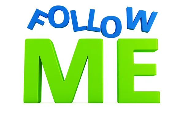 Seguimi. — Foto Stock