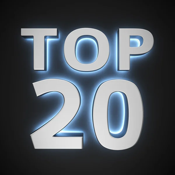 Luminous Top 20 — Stock Photo, Image