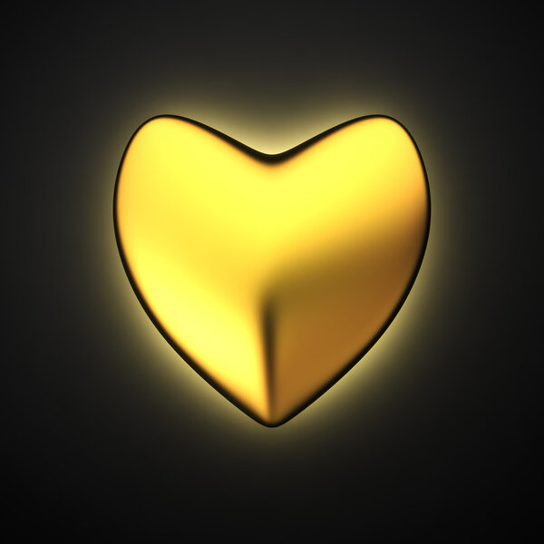 Golden heart