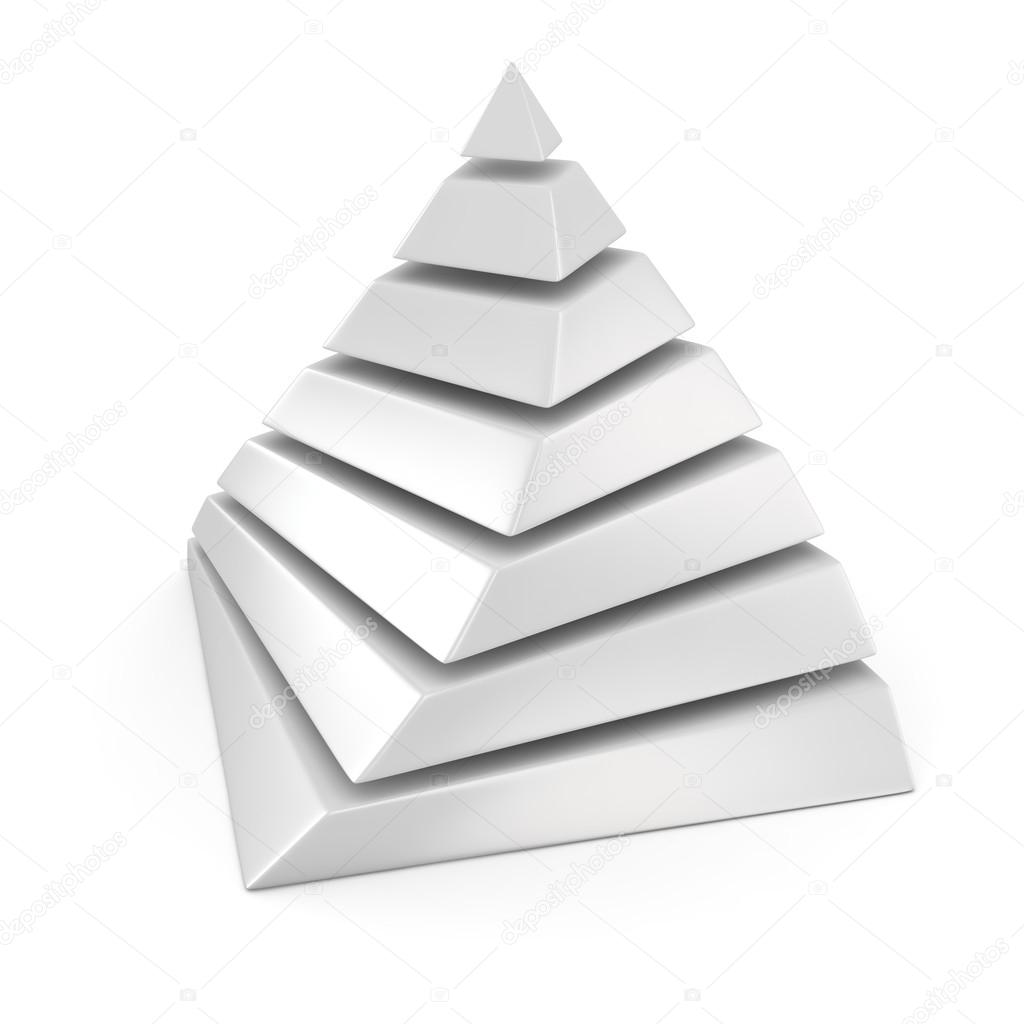 White pyramid