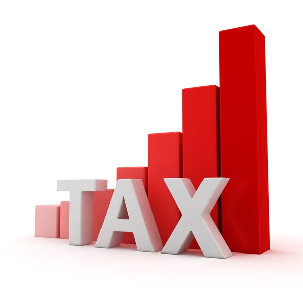 Growth of Tax — Stock Photo, Image