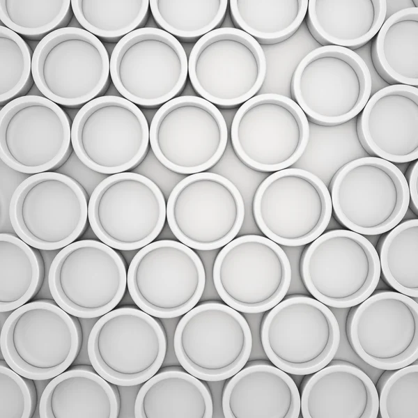 White circles — Stock Photo, Image
