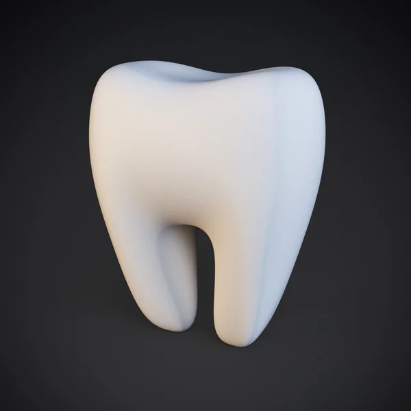 Ενιαίο δόντι — Φωτογραφία Αρχείου