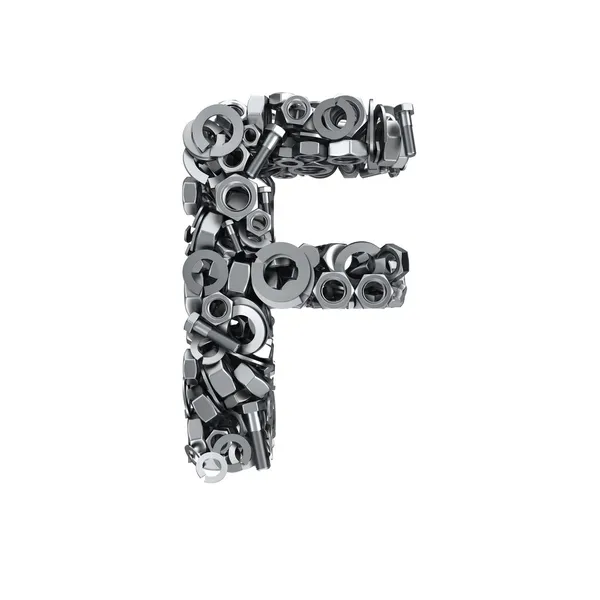 Fasteners F — Stock Photo, Image