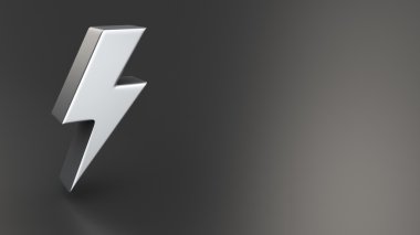 Elektrik, güç ve enerji sembolü