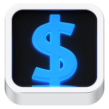 Doları parlak simgesi