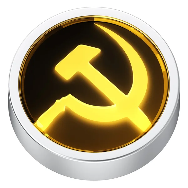 Socialism round icon — Stock Photo, Image