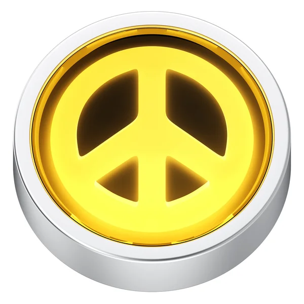 Peace round icon — Stock Photo, Image