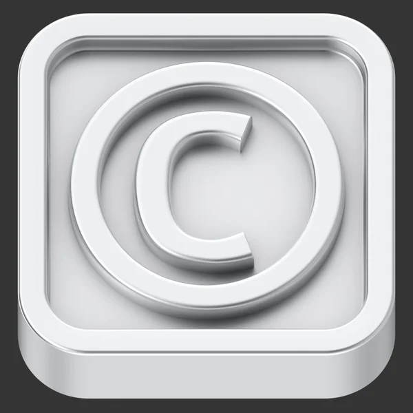 Aplicación de copyright — Foto de Stock