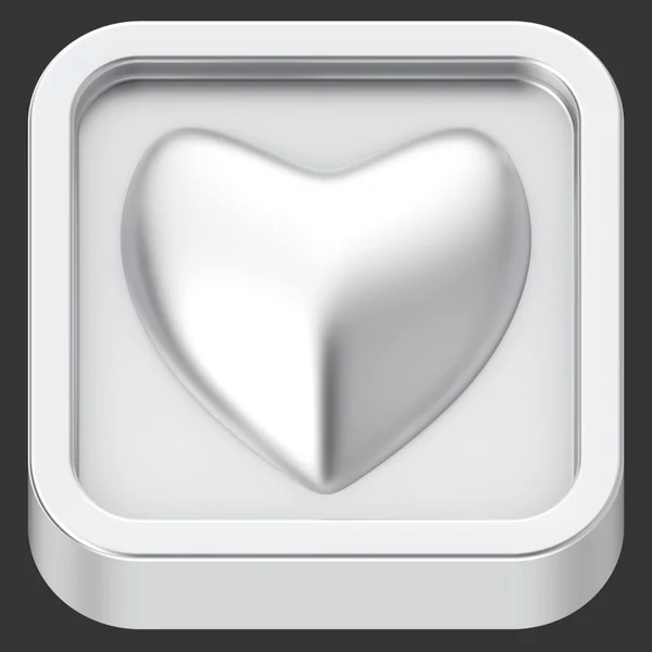 Heart app — Stock Photo, Image
