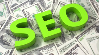 SEO Doları arka planda