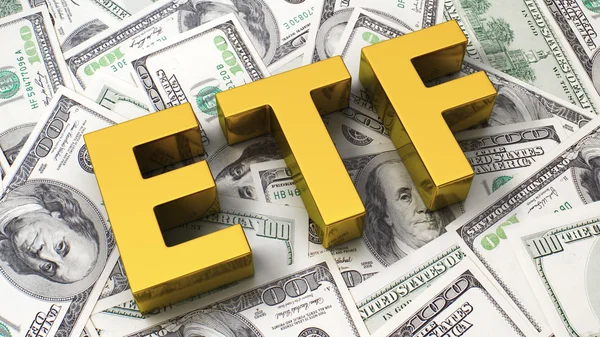 Abreviatura etf — Fotografia de Stock