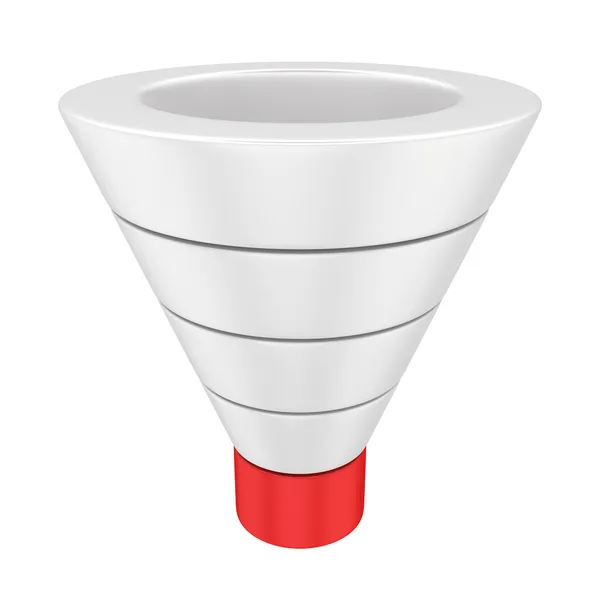 Sales funnel — Stock Photo, Image