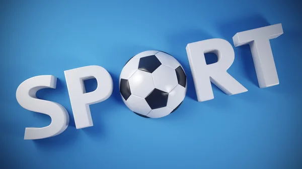 Banner deportivo — Foto de Stock